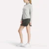 Damska bluza golfowa z długim rękawem, zaprojektowana z wykorzystaniem technologii Vector Jacquard, z zamkiem 1/4 Damska bluza golfowa z długim rękawem, zaprojektowana z wykorzystaniem technologii Vector Jacquard, z zamkiem 1/4