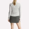 Damska bluza golfowa z długim rękawem, zaprojektowana z wykorzystaniem technologii Vector Jacquard, z zamkiem 1/4 Damska bluza golfowa z długim rękawem, zaprojektowana z wykorzystaniem technologii Vector Jacquard, z zamkiem 1/4