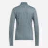 Damska bluza golfowa z długim rękawem, zaprojektowana z wykorzystaniem technologii Vector Jacquard, z zamkiem 1/4 Damska bluza golfowa z długim rękawem, zaprojektowana z wykorzystaniem technologii Vector Jacquard, z zamkiem 1/4