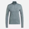 Damska bluza golfowa z długim rękawem, zaprojektowana z wykorzystaniem technologii Vector Jacquard, z zamkiem 1/4 Damska bluza golfowa z długim rękawem, zaprojektowana z wykorzystaniem technologii Vector Jacquard, z zamkiem 1/4