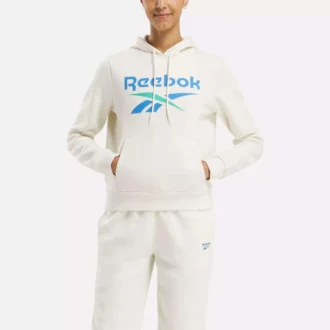 Damska bluza z kapturem Reebok Identity Big Logo Fleece