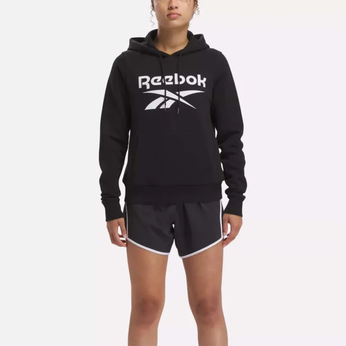 Damska bluza z kapturem Reebok Identity Big Logo Fleece Damska bluza z kapturem Reebok Identity Big Logo Fleece
