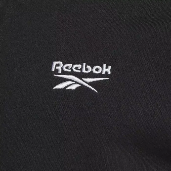 Damska bluza z kapturem Reebok Identity Small Logo Fleece Full-Zip Damska bluza z kapturem Reebok Identity Small Logo Fleece Full-Zip