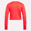 Damska koszulka z długim rękawem Core Slim Fit Crop Damska koszulka z długim rękawem Core Slim Fit Crop