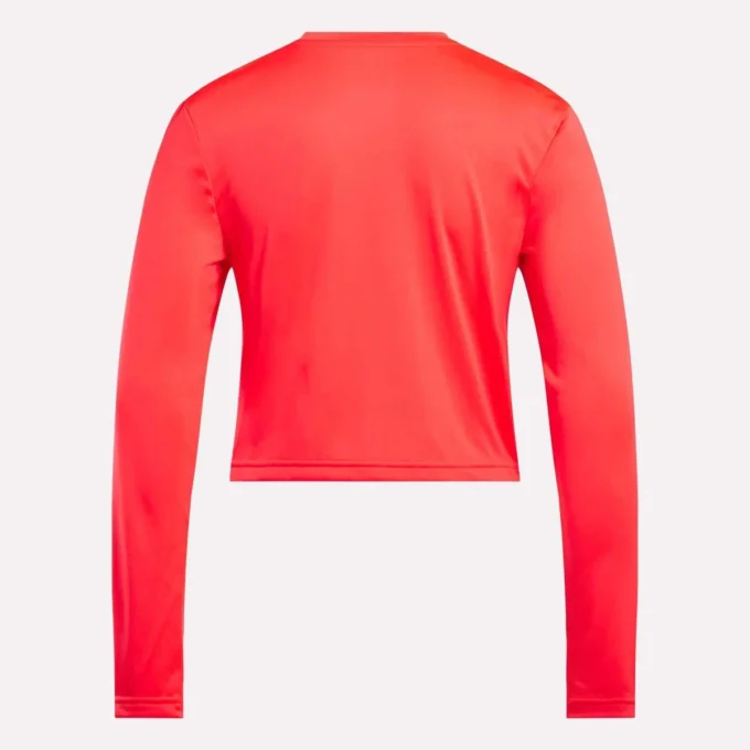 Damska koszulka z długim rękawem Core Slim Fit Crop Damska koszulka z długim rękawem Core Slim Fit Crop