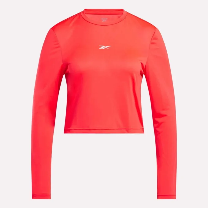 Damska koszulka z długim rękawem Core Slim Fit Crop Damska koszulka z długim rękawem Core Slim Fit Crop
