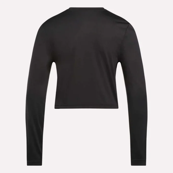 Damska koszulka z długim rękawem Core Slim Fit Crop Damska koszulka z długim rękawem Core Slim Fit Crop