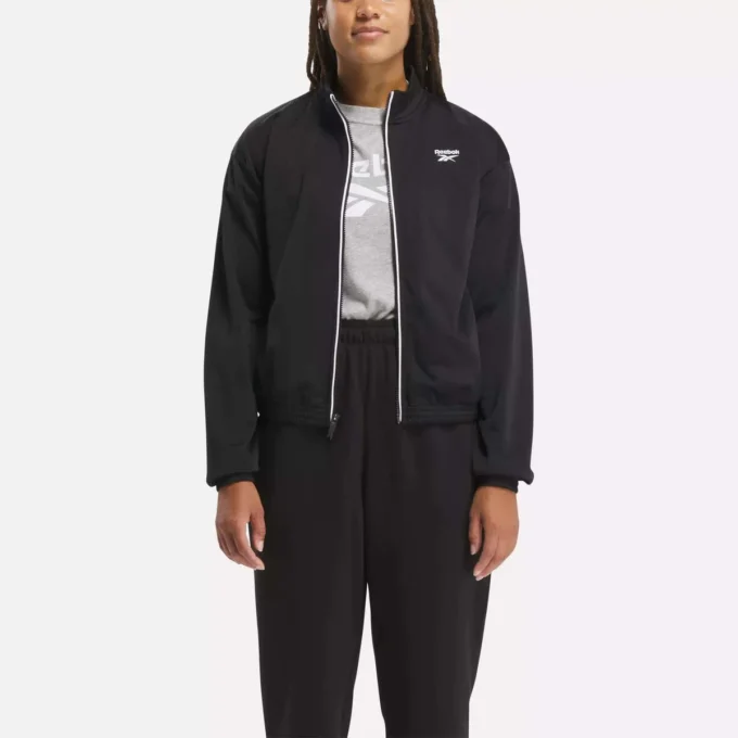 Damska kurtka dresowa Reebok Identity Back Vector Tricot Damska kurtka dresowa Reebok Identity Back Vector Tricot