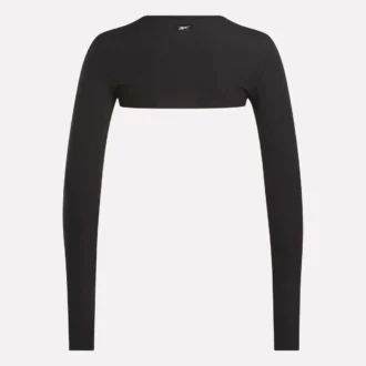 Damski sweter z prążkowanej dzianiny