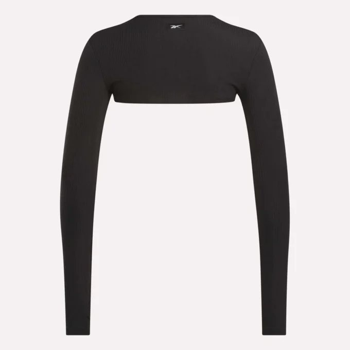 Damski sweter z prążkowanej dzianiny Damski sweter z prążkowanej dzianiny
