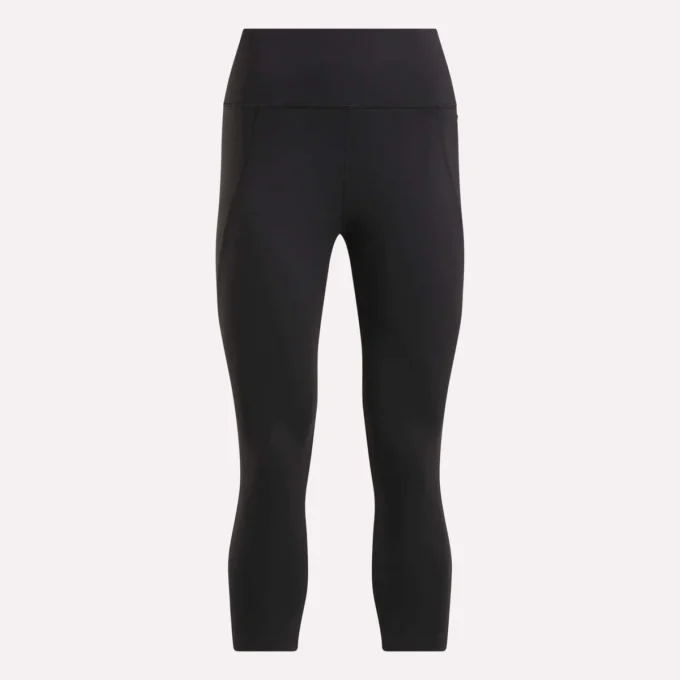 Damskie legginsy Lux 3/4 z wysokim stanem Damskie legginsy Lux 3/4 z wysokim stanem