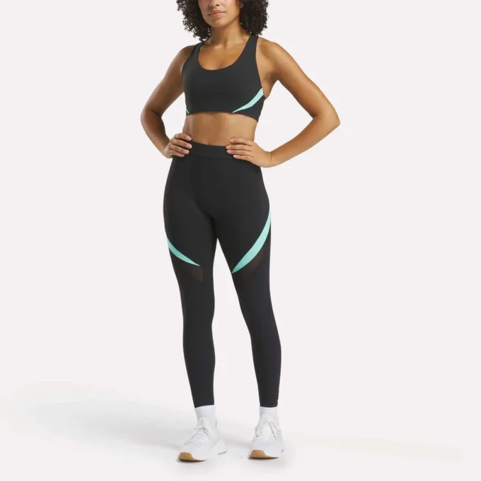 Damskie legginsy Lux Colorblock High-Rise 7/8 Damskie legginsy Lux Colorblock High-Rise 7/8