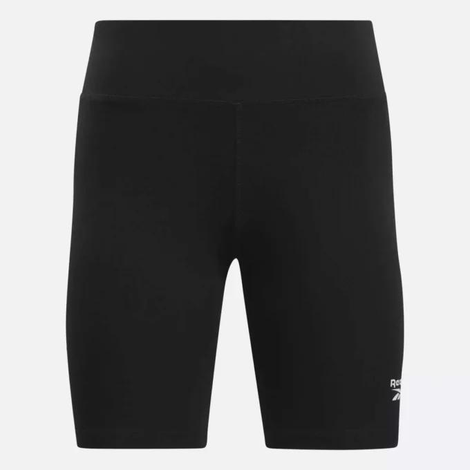 Damskie spodenki rowerowe Reebok Identity Small Logo Cotton Bike Short 7″ Damskie spodenki rowerowe Reebok Identity Small Logo Cotton Bike Short 7″