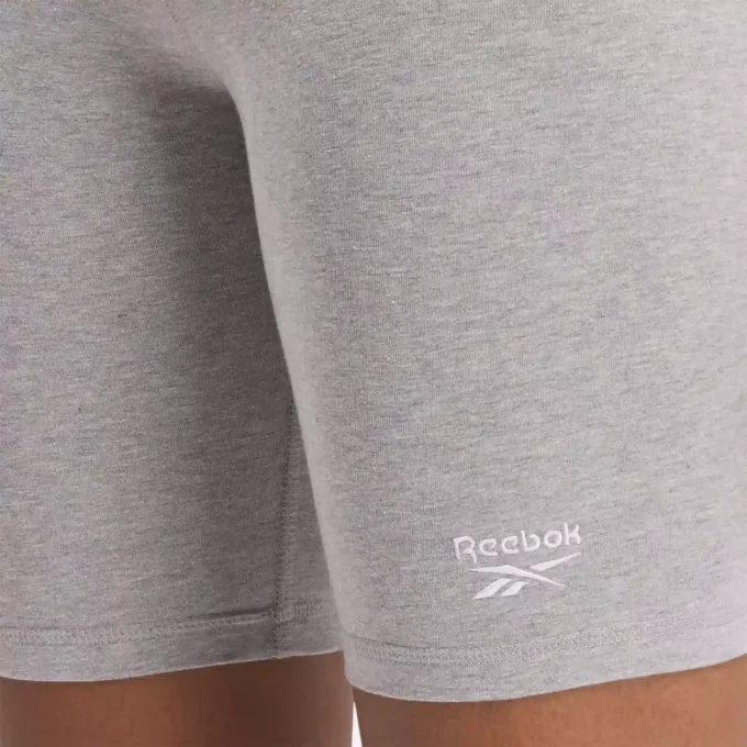 Damskie spodenki rowerowe Reebok Identity Small Logo Cotton Bike Short 7″ Damskie spodenki rowerowe Reebok Identity Small Logo Cotton Bike Short 7″