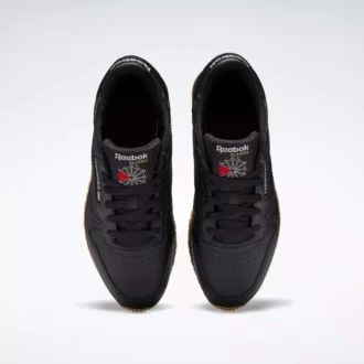 Klasyczne skórzane buty damskie
