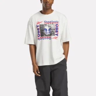 Koszulka z nadrukiem Reebok x OBEY Koszulka z nadrukiem Reebok x OBEY