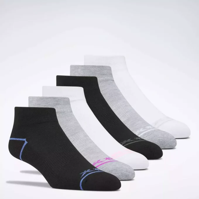 Krótkie skarpety damskie Reebok Basic, 6 par Krótkie skarpety damskie Reebok Basic, 6 par