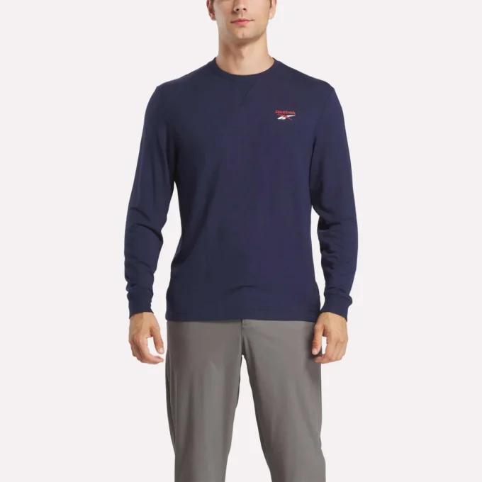 Męska bluza golfowa z długim rękawem Męska bluza golfowa z długim rękawem