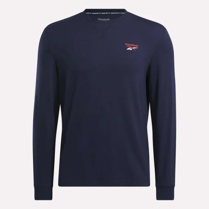 Męska bluza golfowa z długim rękawem Męska bluza golfowa z długim rękawem