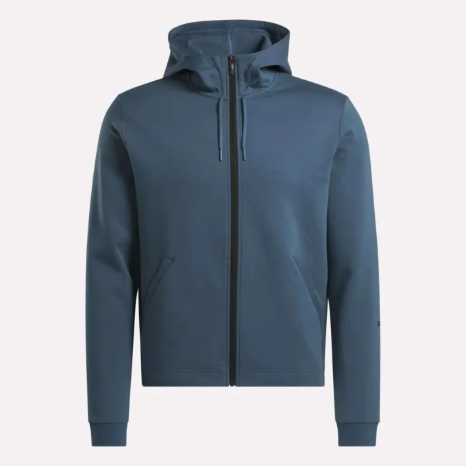 Męska bluza z kapturem Active Collective DreamBlend z zamkiem na całej długości Męska bluza z kapturem Active Collective DreamBlend z zamkiem na całej długości