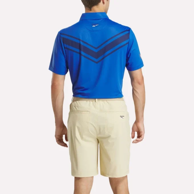 Męska koszulka polo BDC Colorblocked Męska koszulka polo BDC Colorblocked