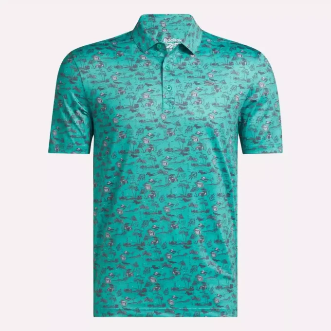 Męska koszulka polo Gator Golf z krótkim rękawem Męska koszulka polo Gator Golf z krótkim rękawem