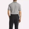Męska koszulka polo z krótkim rękawem w tonacji kolorystycznej Vector Jacquard z wykończeniem w paski Męska koszulka polo z krótkim rękawem w tonacji kolorystycznej Vector Jacquard z wykończeniem w paski