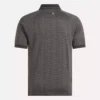 Męska koszulka polo z krótkim rękawem w tonacji kolorystycznej Vector Jacquard z wykończeniem w paski Męska koszulka polo z krótkim rękawem w tonacji kolorystycznej Vector Jacquard z wykończeniem w paski
