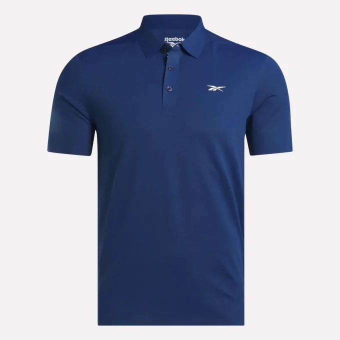 Męska koszulka polo z krótkim rękawem z mikropikowanego materiału Męska koszulka polo z krótkim rękawem z mikropikowanego materiału
