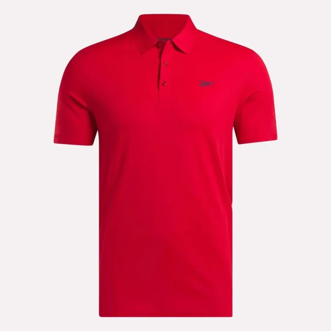 Męska koszulka polo z krótkim rękawem z mikropikowanego materiału Męska koszulka polo z krótkim rękawem z mikropikowanego materiału