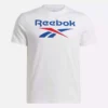Męska koszulka Reebok Identity Big Stacked Logo Męska koszulka Reebok Identity Big Stacked Logo