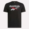 Męska koszulka Reebok Identity Big Stacked Logo Męska koszulka Reebok Identity Big Stacked Logo