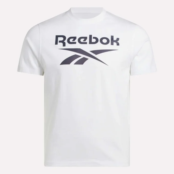 Męska koszulka z krótkim rękawem i dużym logo Męska koszulka z krótkim rękawem i dużym logo