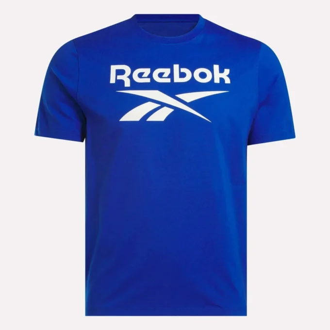 Męska koszulka z krótkim rękawem i dużym logo Męska koszulka z krótkim rękawem i dużym logo