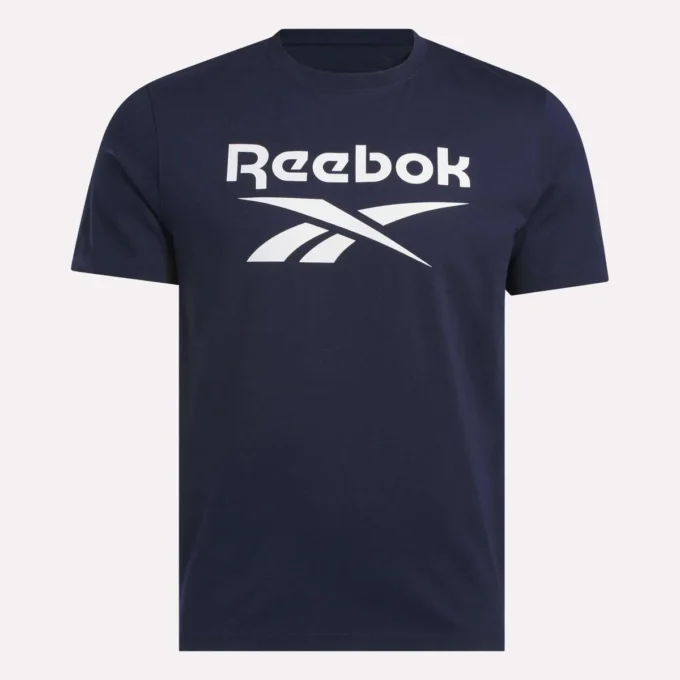 Męska koszulka z krótkim rękawem i dużym logo Męska koszulka z krótkim rękawem i dużym logo