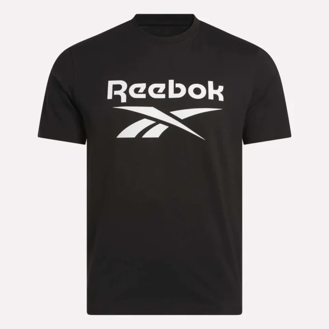 Męska koszulka z krótkim rękawem i dużym logo Męska koszulka z krótkim rękawem i dużym logo