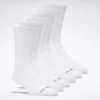 Męskie skarpety Reebok Basic Crew, 6 par Męskie skarpety Reebok Basic Crew, 6 par