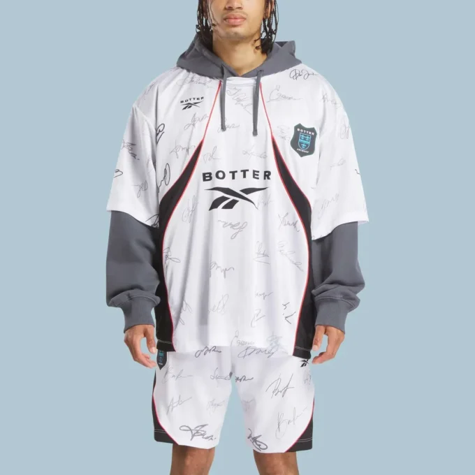 Reebok x Botter LTD Męska bluza z kapturem Soccer Hybrid Reebok x Botter LTD Męska bluza z kapturem Soccer Hybrid